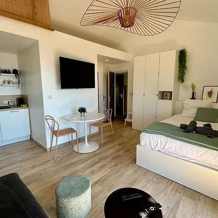 Vue A Piscine Et Parking Lägenhet Porticcio (Corsica)