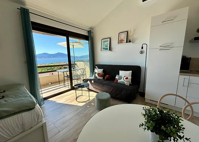 Vue A Piscine Et Parking Apartment Porticcio (Corsica)